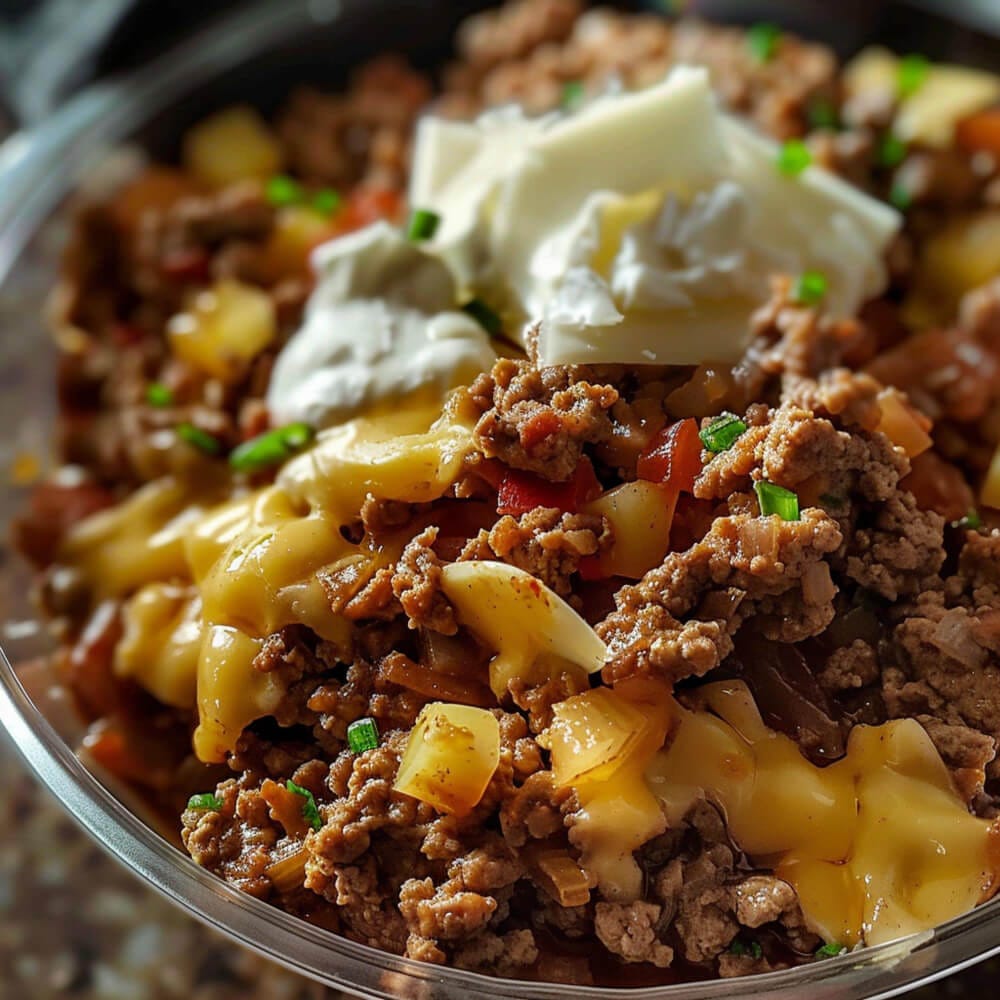 Burger Bowl Recipe Burger Bowl Recipe