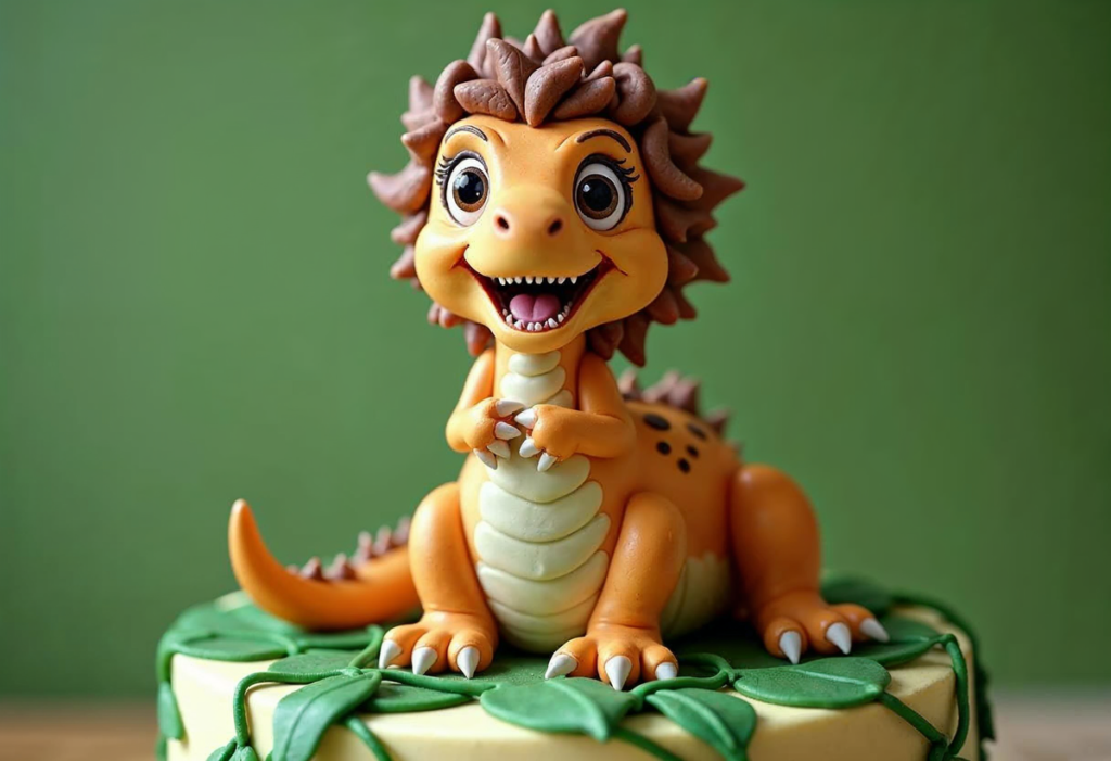 Dinosaur Cake recipe