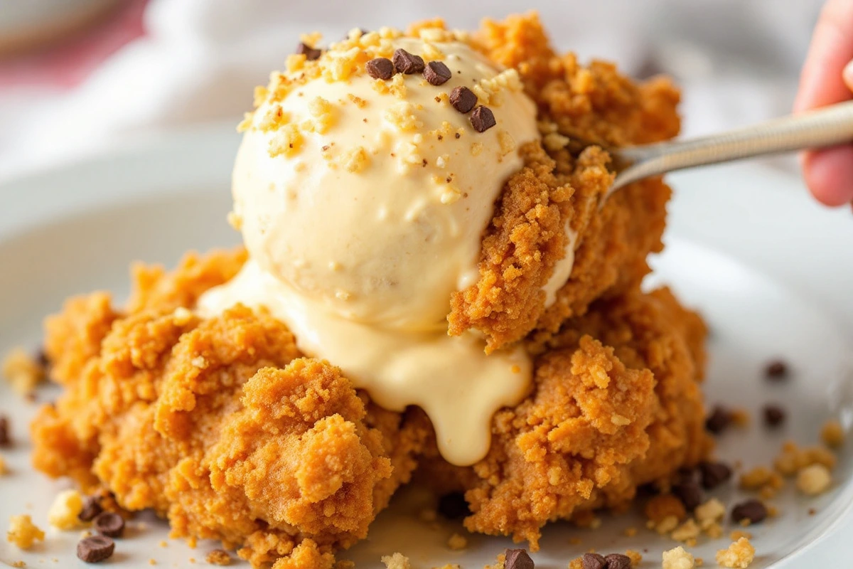 Fried Chicken Ice Cream