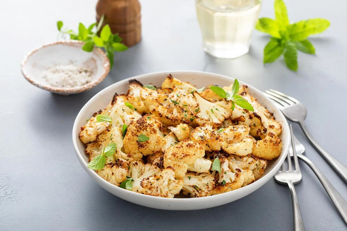 Roasted Cauliflower Salad