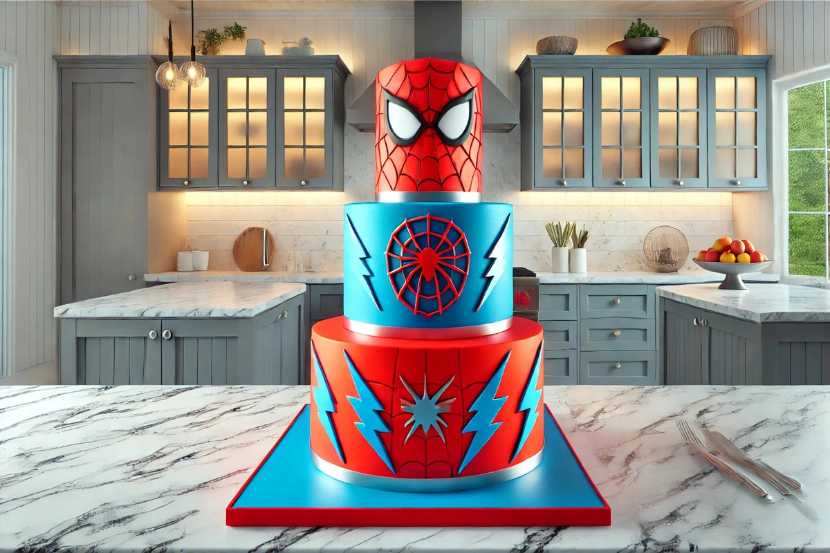 Spiderman Cake