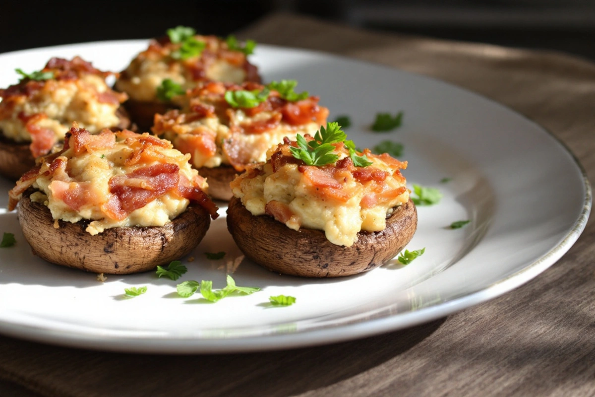 Bacon Stuffed Mushrooms