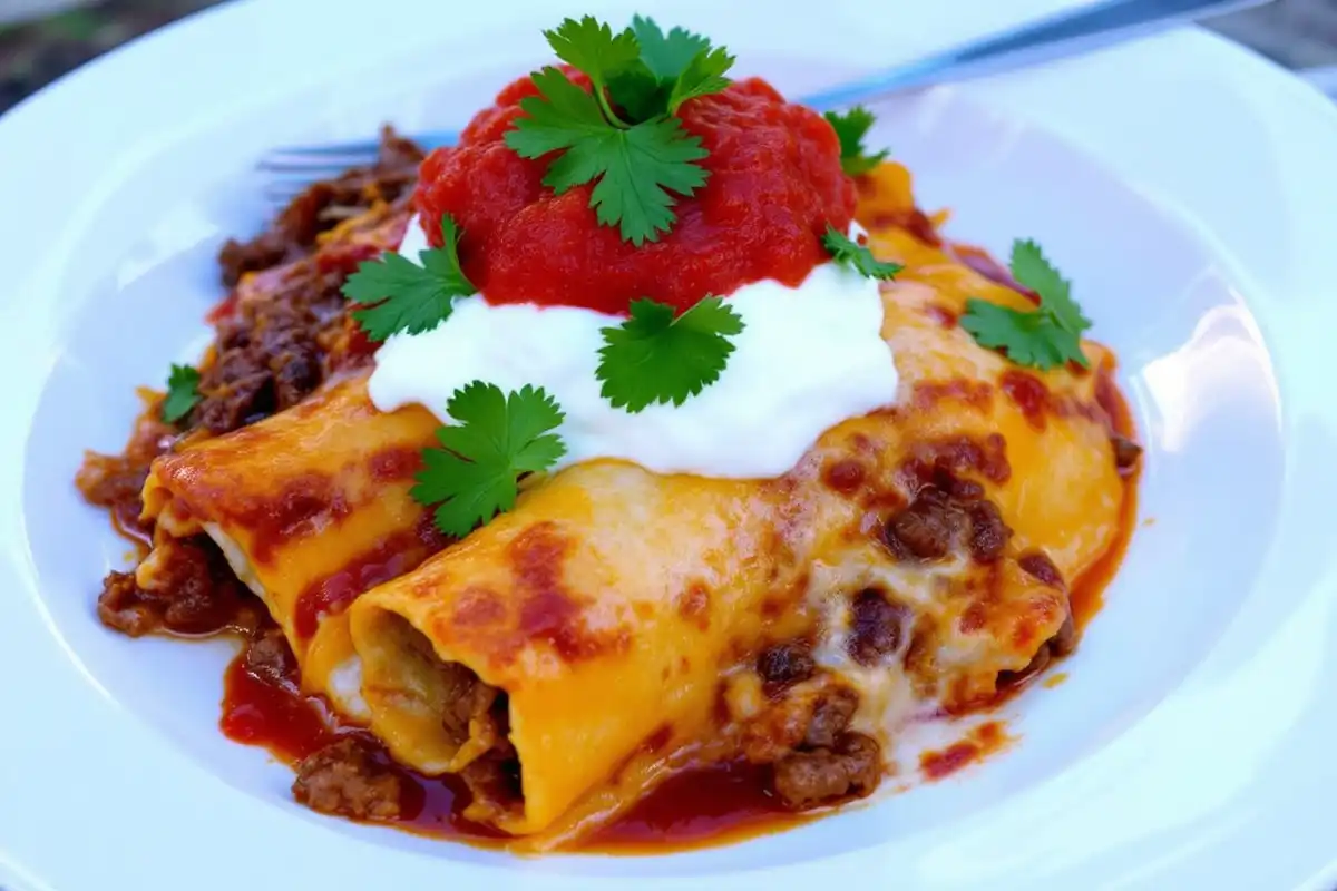 Beef Enchiladas