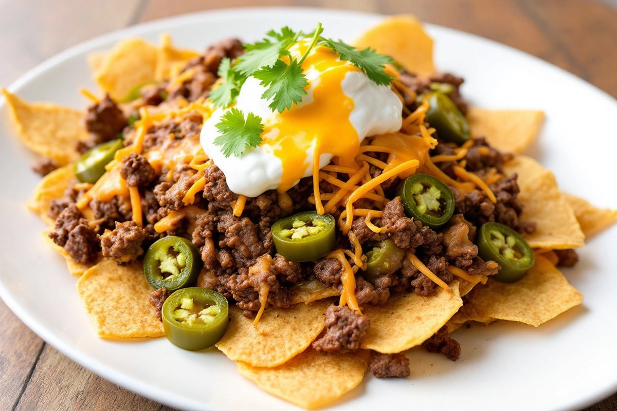 Beef Nachos