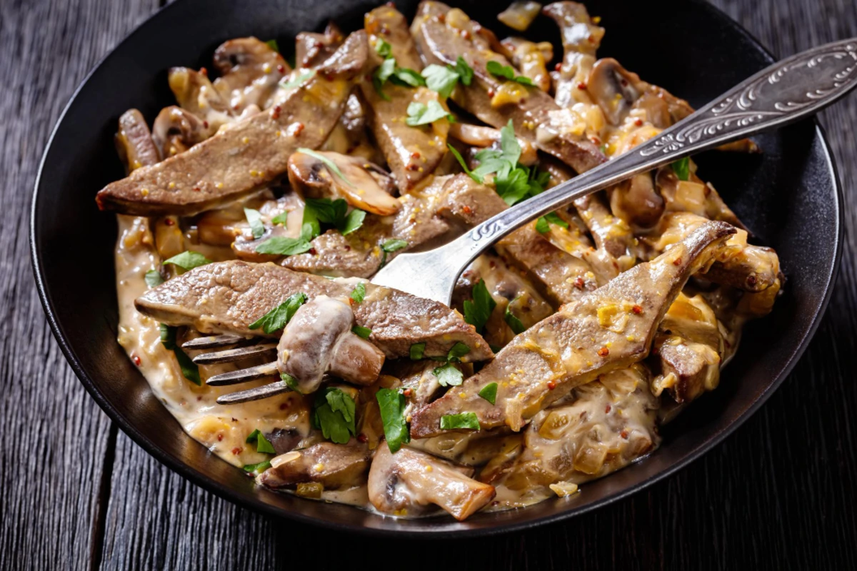 Beef Stroganoff