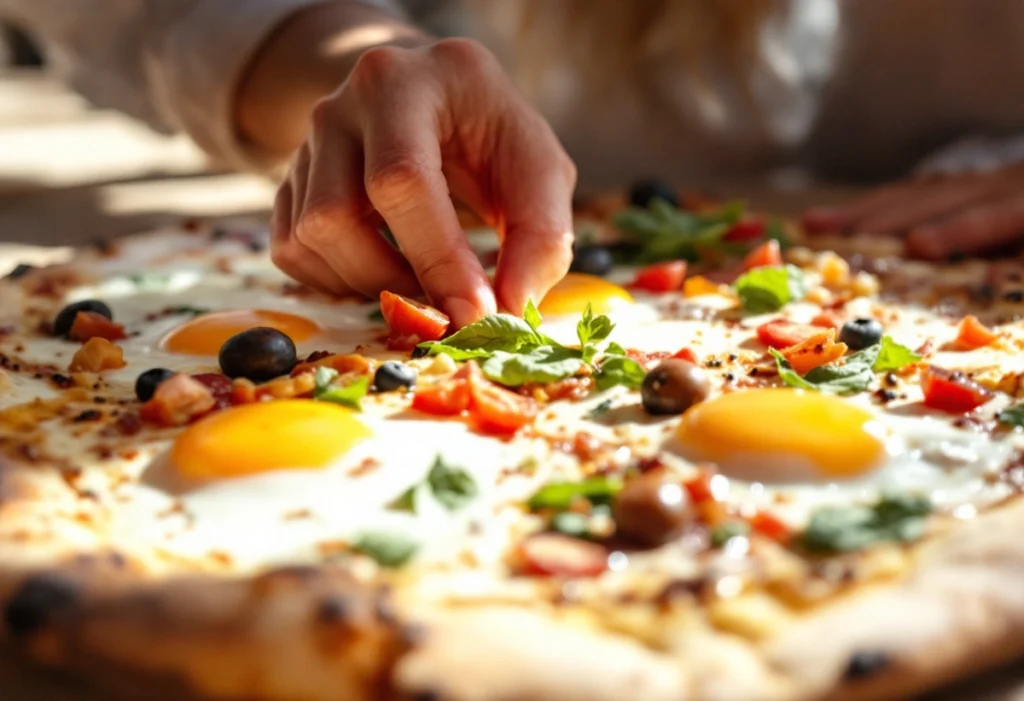 Breakfast Pizza recipe