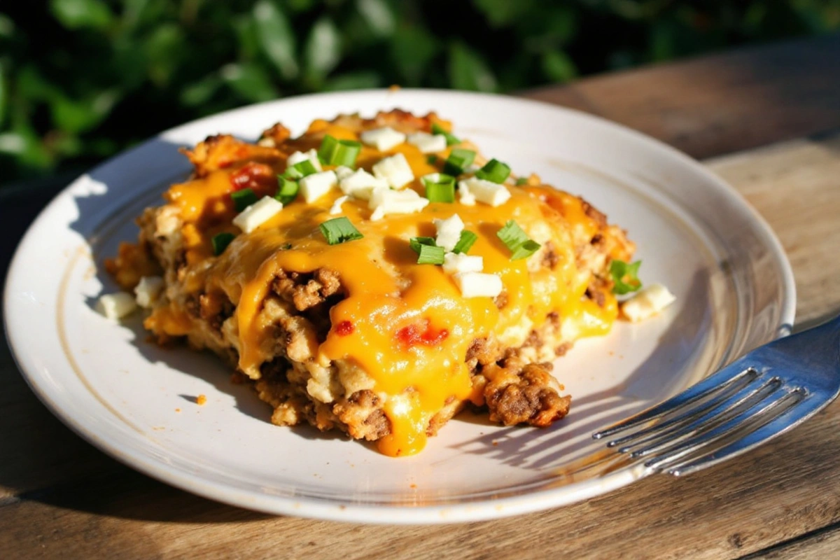 Cheeseburger Casserole