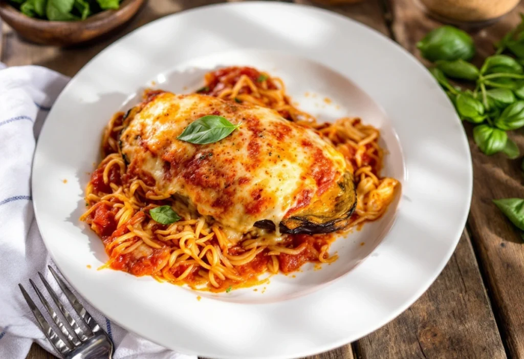 Chicken Eggplant Parmesan recipe