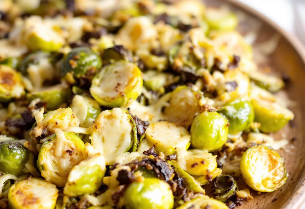 Creamy Garlic Parmesan Brussels Sprouts recipes Creamy Garlic Parmesan Brussels Sprouts recipes