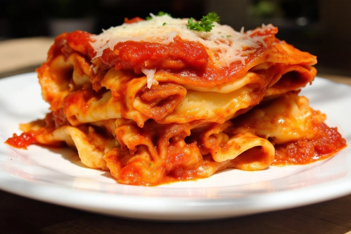 Crockpot Ravioli Lasagna Recipe