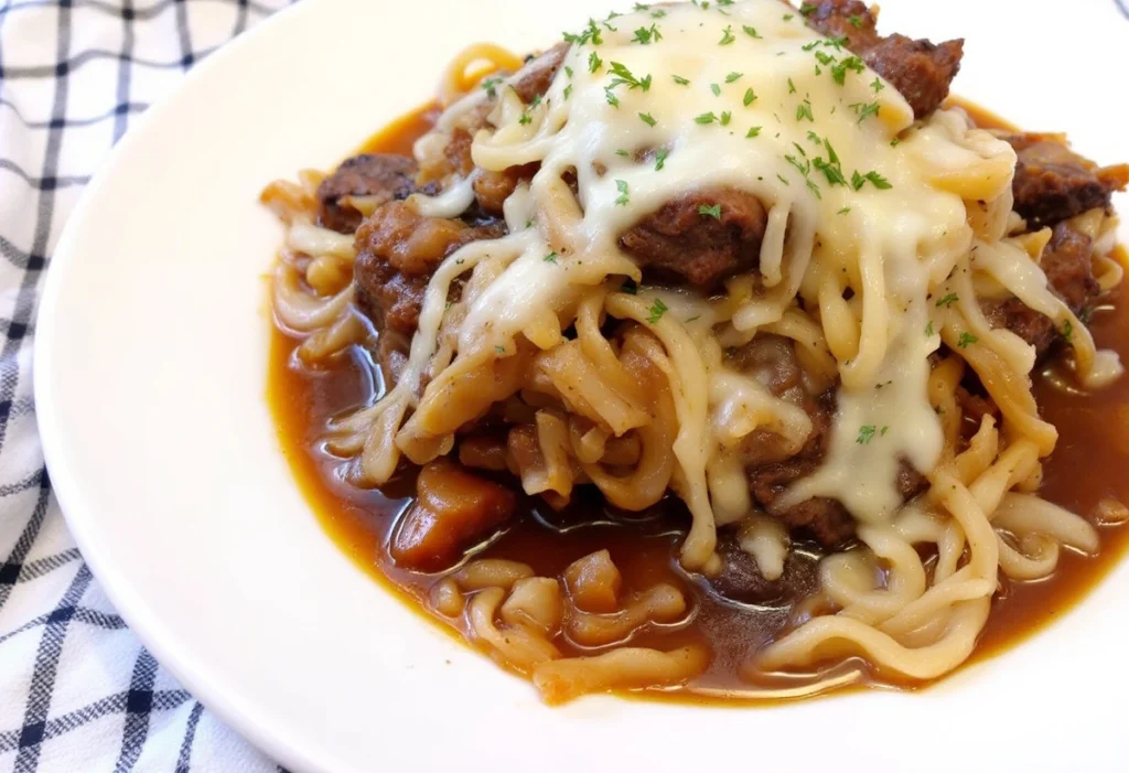 French Onion Beef Short Ribs recipe