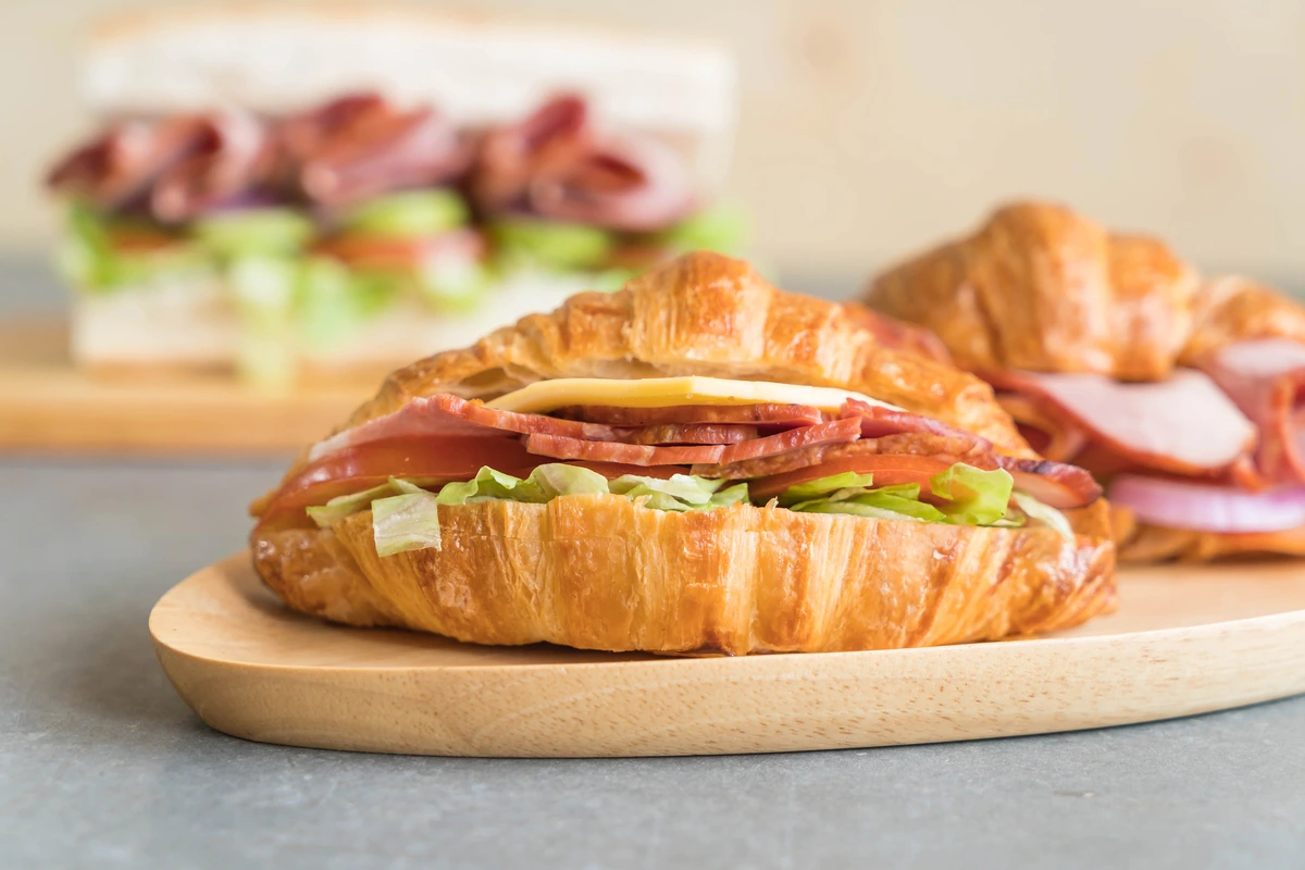 Ham and Cheese Croissant