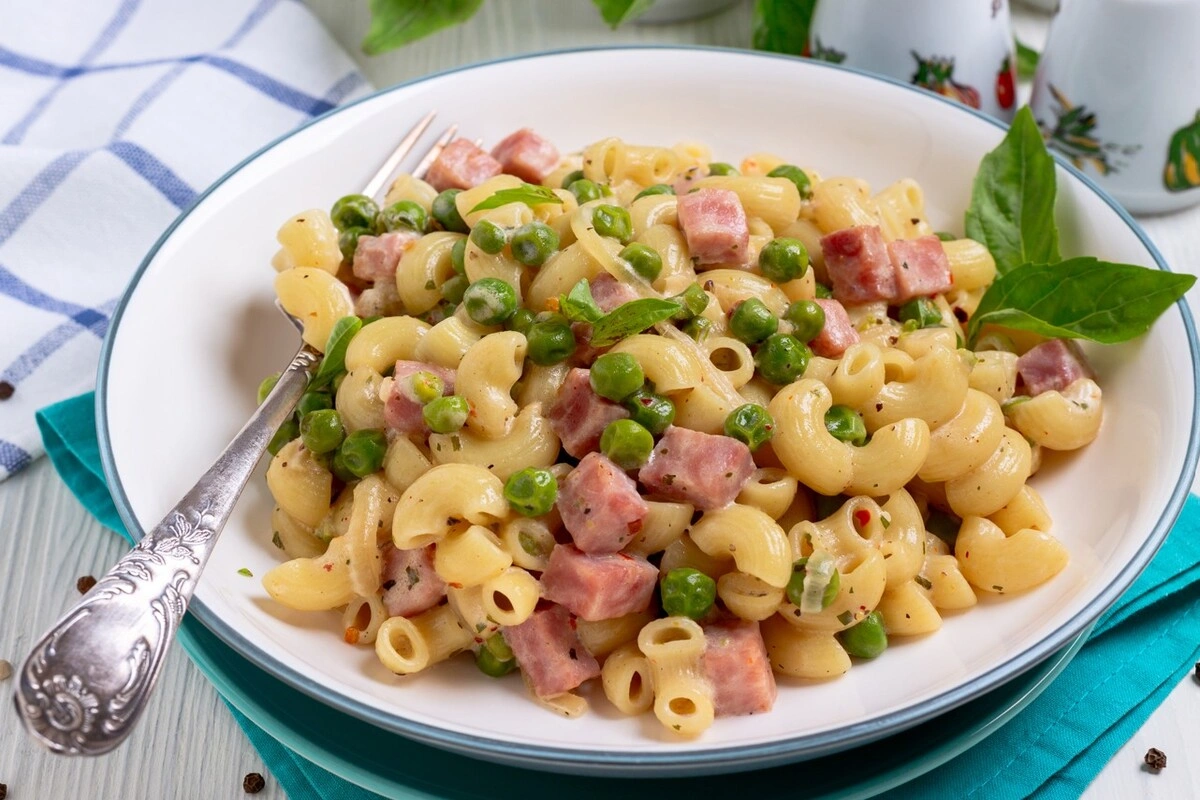 Ham and Pea Pasta