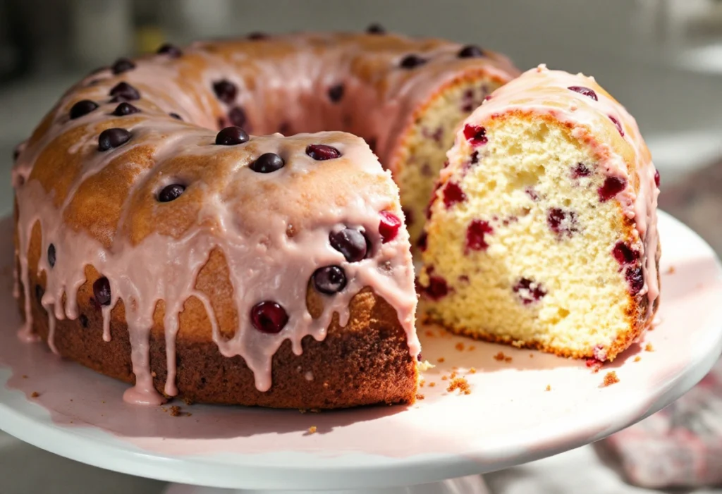 Homemade Cherry Chip Cake recipe Homemade Cherry Chip Cake recipe