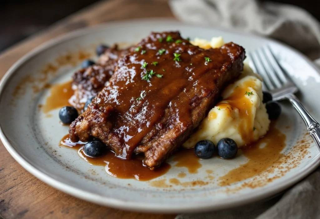 Honey Bourbon Dutch Oven Short Ribs Recipe Honey Bourbon Dutch Oven Short Ribs Recipe