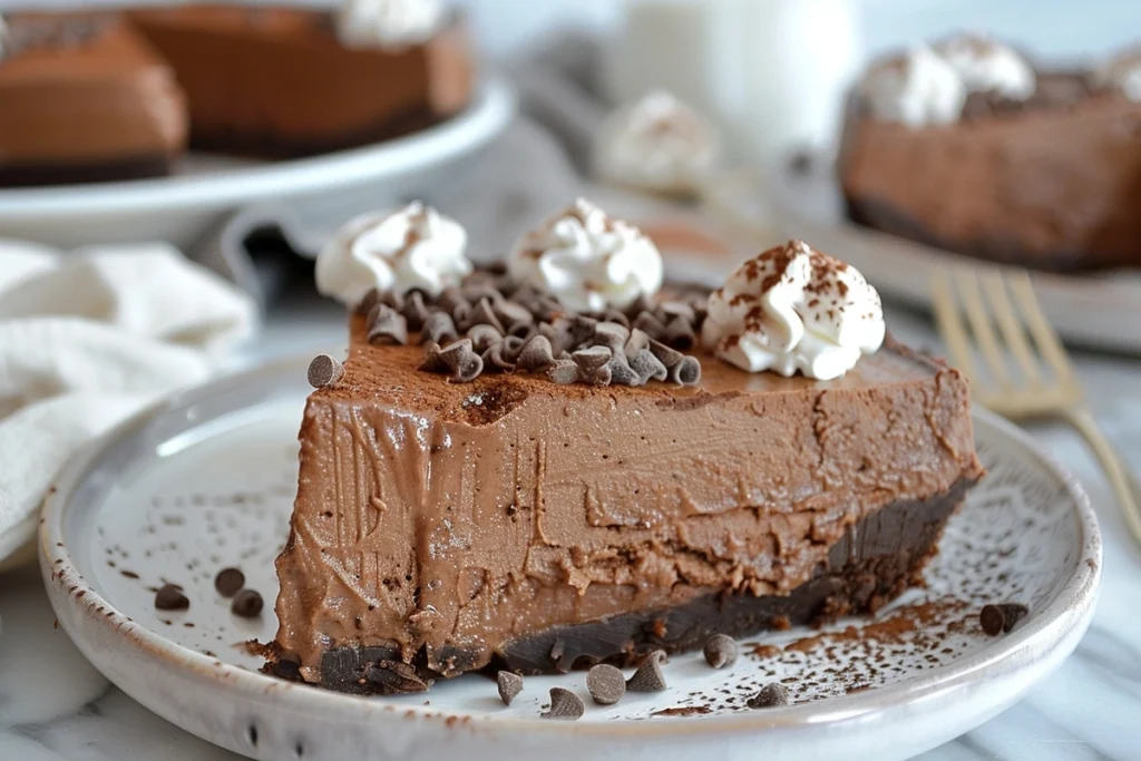 Philadelphia Double Chocolate Cheesecake