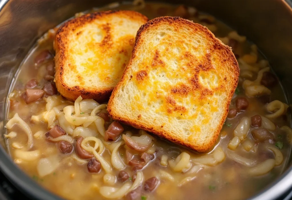 Pressure Cooker French Onion Soup recipe