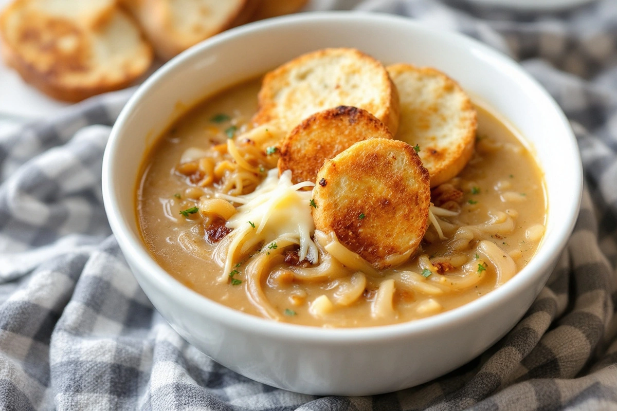 Pressure Cooker French Onion Soup