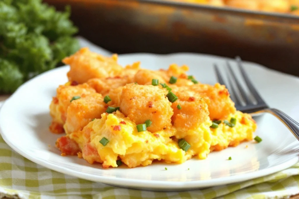 Tater Tot Breakfast Casserole