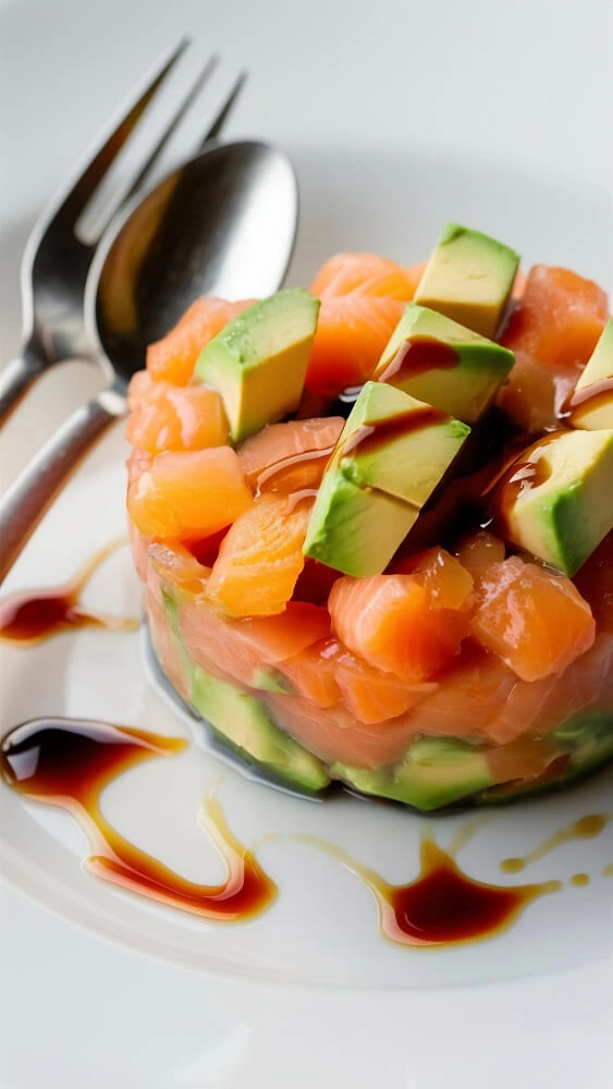 Salmon Avocado Cucumber Sushi Boats Recipe