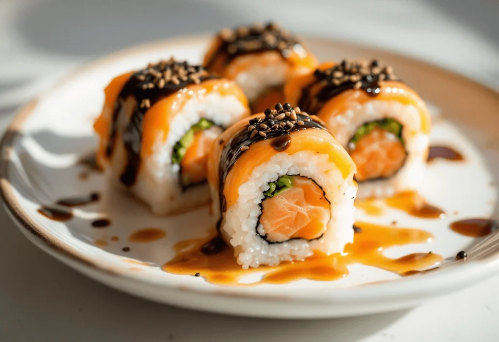 Smoked Salmon Sushi Roll Recipes