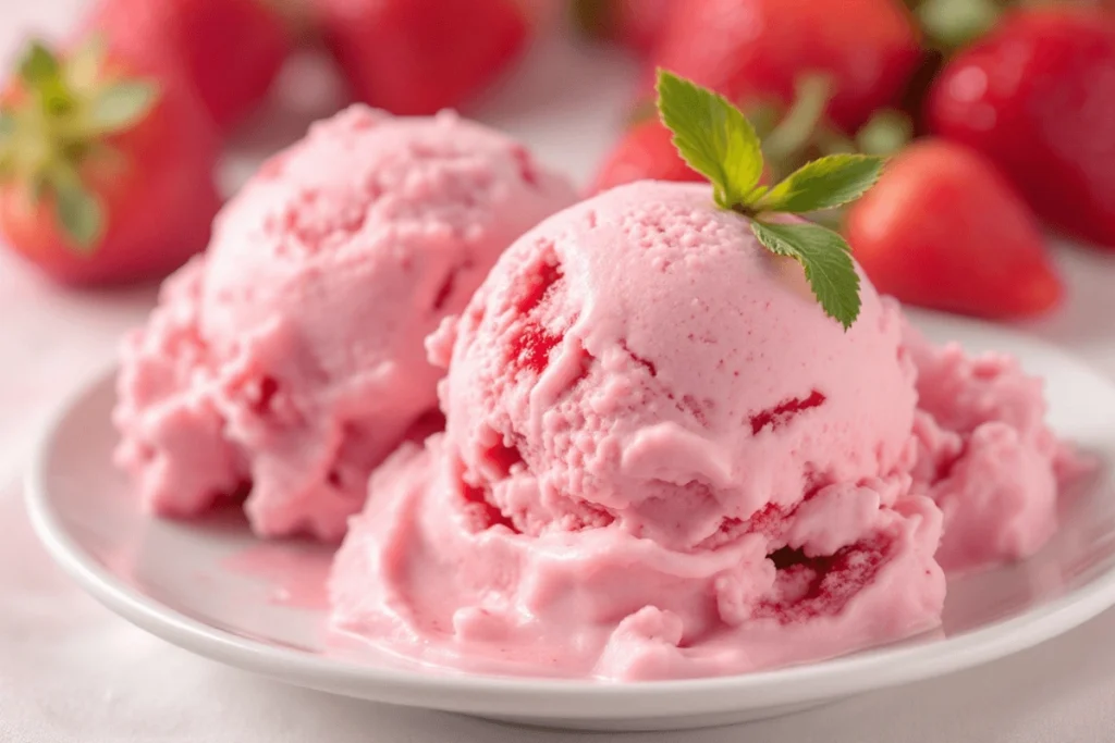 Strawberry Ice Cream