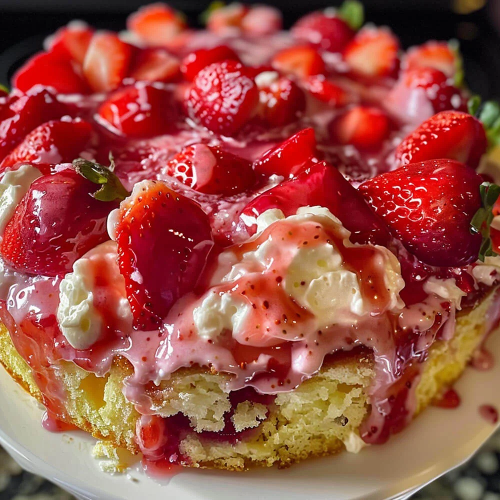 Strawberry Cream Cheese Pound Cake recipe Strawberry Cream Cheese Pound Cake recipe