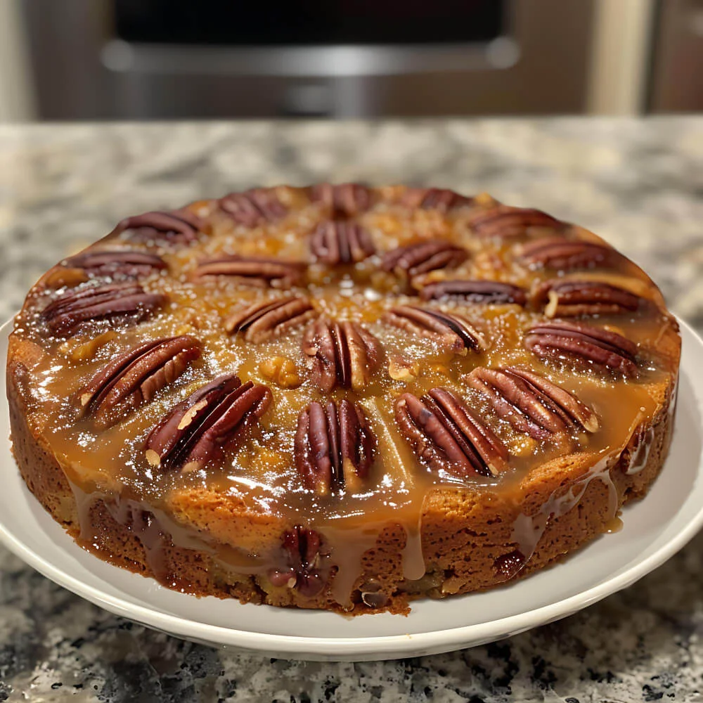 Upside-Down Caramel Pecan Cake recipes Upside-Down Caramel Pecan Cake recipes